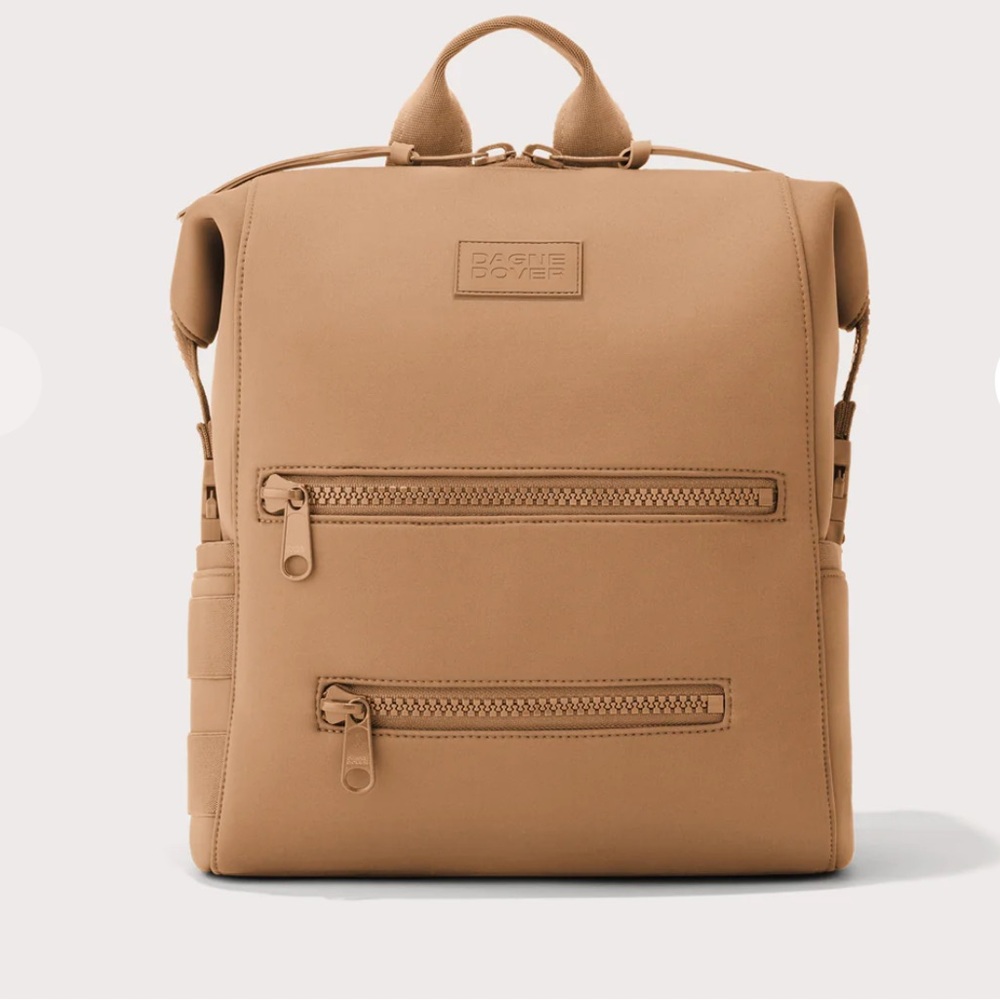 Dagne Dover Medium Indi Diaper bag in color Camel
